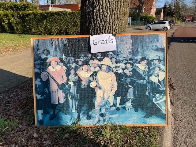 puzzel nachtwacht, Ophalen, Meer dan 1500 stukjes, Gebruikt