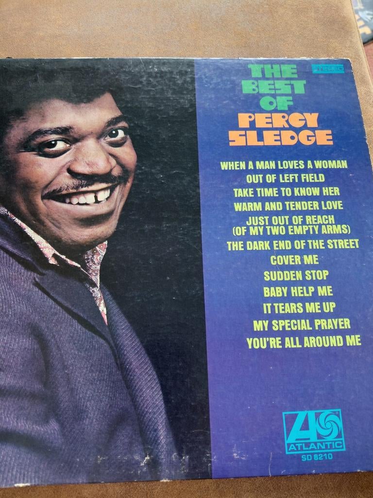 The Best of Percy Sledge LP - Klassieke Soul Vinyl, Cd's en Dvd's, Vinyl | Pop, Ophalen of Verzenden, 1960 - 1969, Gebruikt, 12 inch