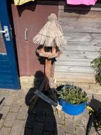 Vogelhuisje riet en hout, Ophalen, Gebruikt