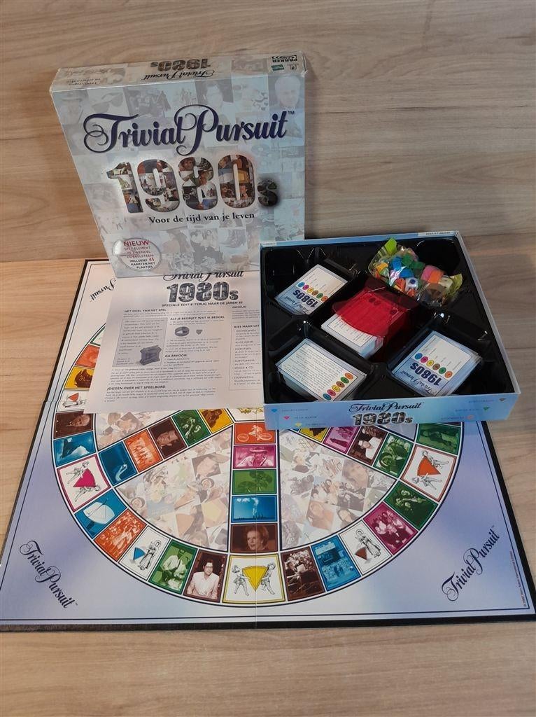 trivivial pursuit - 1980 editie - triviant - s5690, Verzenden, Zo goed als nieuw