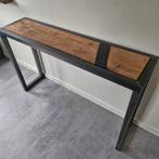 Stoere side table, Ophalen, 25 tot 50 cm, Rechthoekig