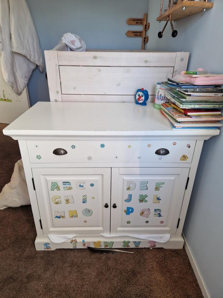 Robuuste commode 93x108x60cm - Ideaal voor babykamer, Ophalen, Gebruikt, 50 tot 70 cm, 100 cm of meer