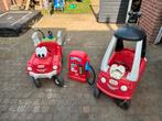 2 Little Tikes loopauto's en pomp, Kinderen en Baby's, Ophalen, Gebruikt, Loopvoertuig