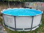 Zwembad met zandfilter, pomp en verwarming, Ophalen, Gebruikt, 80 tot 120 cm, Rond