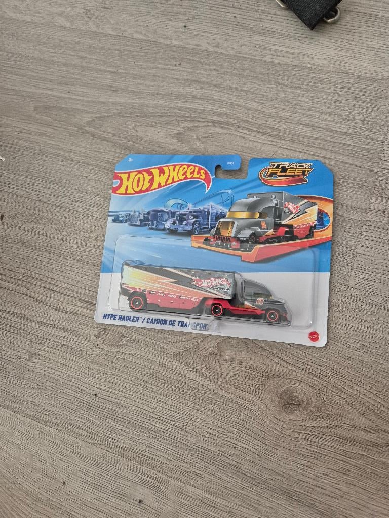 hot wheels track fleet hyper hauler camion de transport, Ophalen of Verzenden, Nieuw, Auto