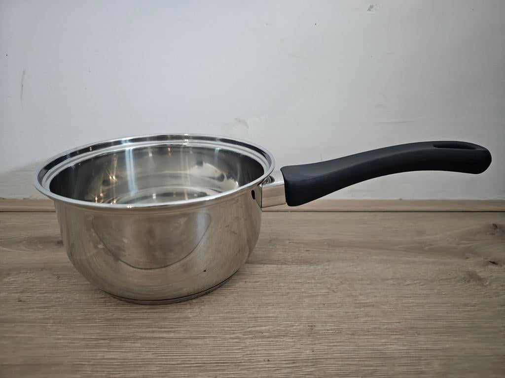 Gero rvs steelpan  - Nieuw!, Huis en Inrichting, Keuken | Potten en Pannen, Ophalen, Nieuw, Rvs, Keramische plaat