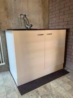 Aanrechtkastje met kraan gratis af te halen, Huis en Inrichting, Ophalen, Gebruikt, Wit, 50 tot 100 cm
