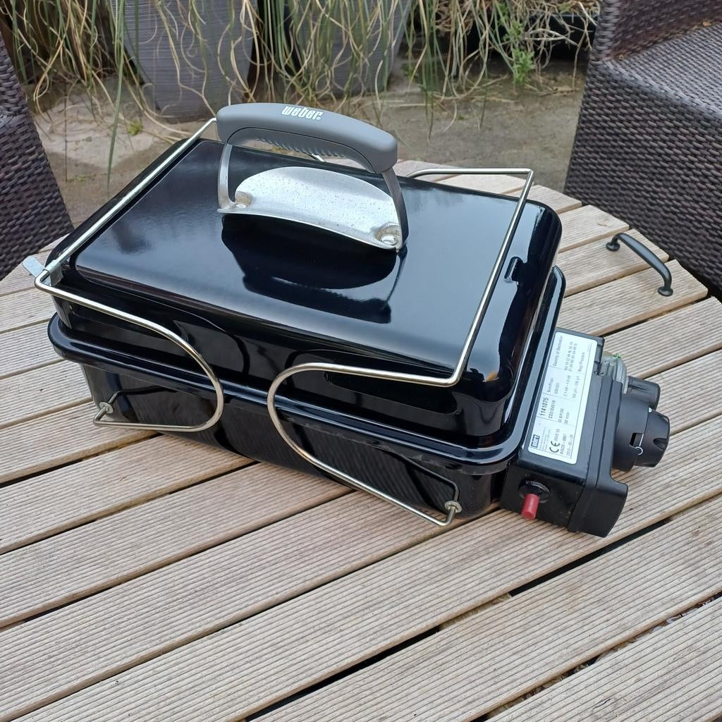 Weber Go Anywhere (gas) #nieuwstaat, Ophalen of Verzenden, Zo goed als nieuw
