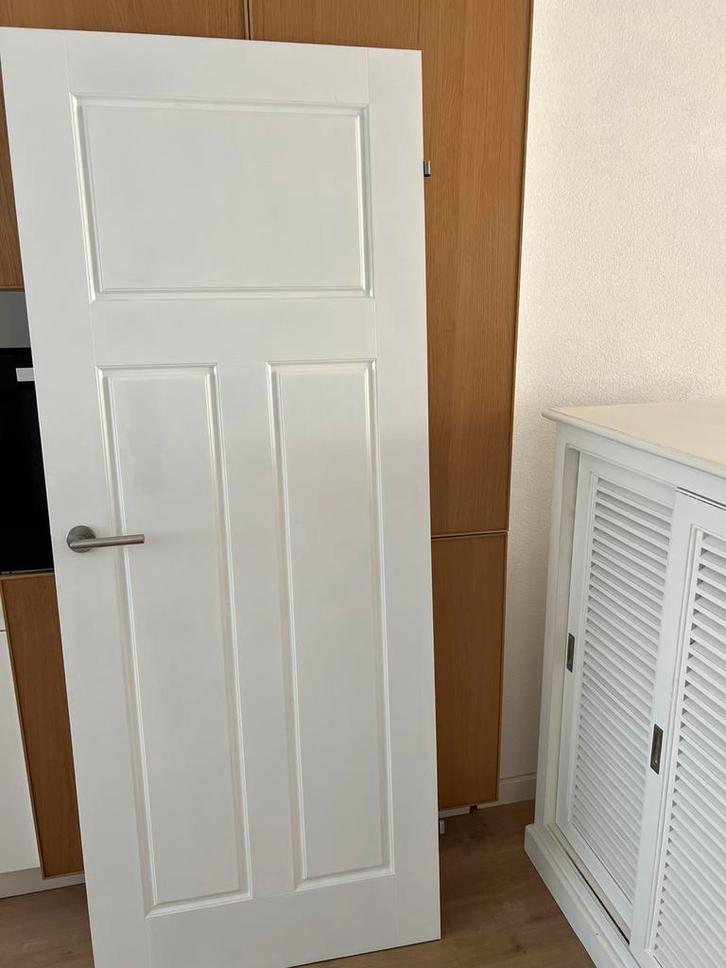 Binnendeur, opdek, maat 78 x 201,5 xm, Doe-het-zelf en Verbouw, Deuren en Horren, Gebruikt, Binnendeur, 200 tot 215 cm, Minder dan 80 cm