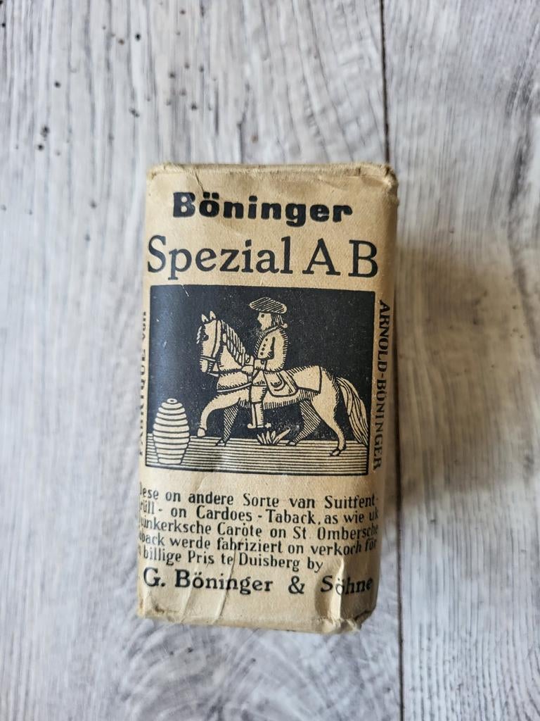 Te koop vintage Duits pakje pijptabak, Verzamelen, Ophalen of Verzenden, Aansteker