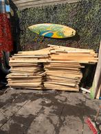 Houten planken + platen (grote bulk), Doe-het-zelf en Verbouw, Hout en Planken, Ophalen of Verzenden, Zo goed als nieuw, 50 mm of meer