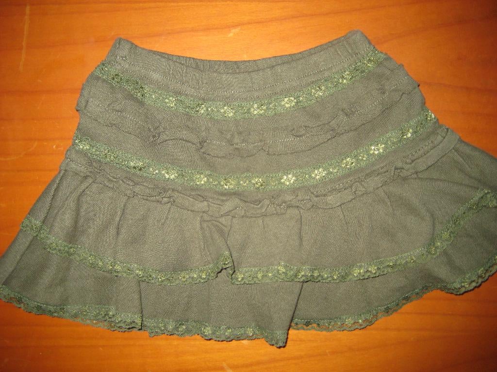 Groen rokje, 104/110, Girls Wear, Kinderen en Baby's, Kinderkleding | Maat 104, Ophalen of Verzenden, Zo goed als nieuw, Meisje