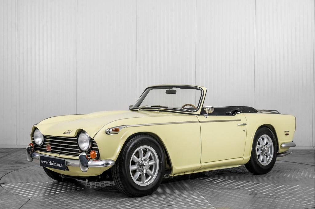 Triumph TR5 TR250 overdrive . (bj 1968), Auto's, Triumph, Gebruikt, Overige modellen, Overige kleuren, Cabriolet