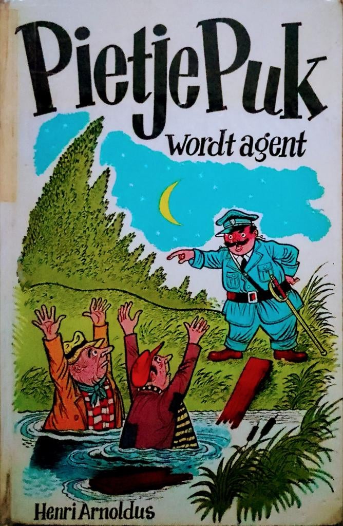 Pietje Puk Wordt Agent, Gelezen, Henri Arnoldus., Fictie algemeen, Ophalen of Verzenden