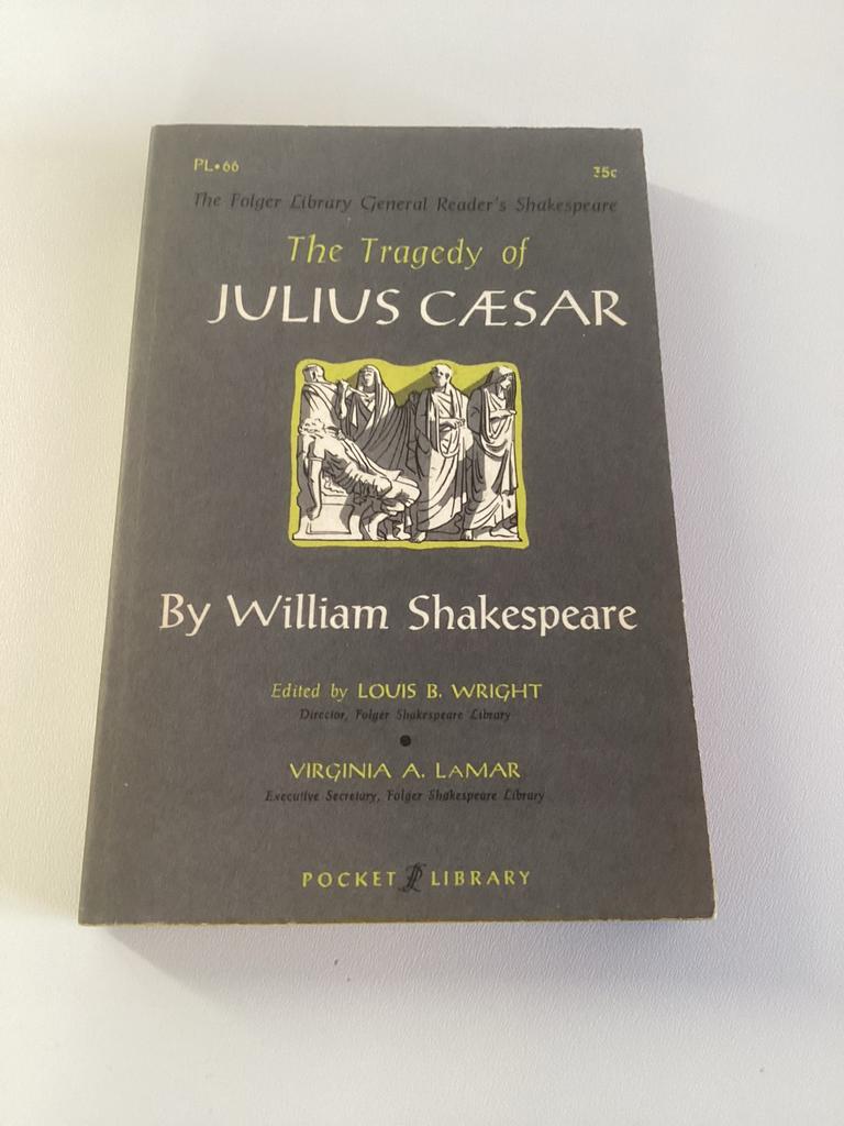 The Tragedy of Julius Caesar - William Shakespeare, Boeken, Ophalen of Verzenden, Gelezen, Amerika