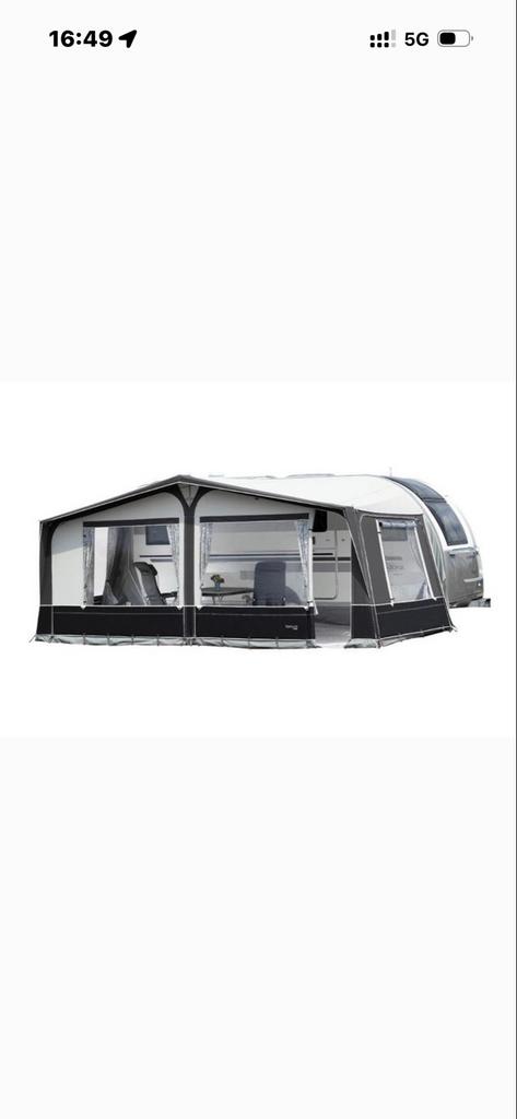 Ventura Pacific 300 Voortent - Grijs ( A989/G18), Caravans en Kamperen, Voortenten en Luifels, Ophalen, Zo goed als nieuw, Polyester