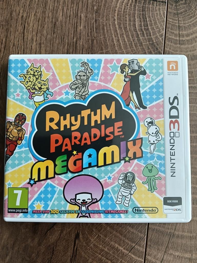 Rhythm paradise - megamix - Nintendo 3ds, 1 speler, Ophalen of Verzenden, Zo goed als nieuw, Vanaf 3 jaar