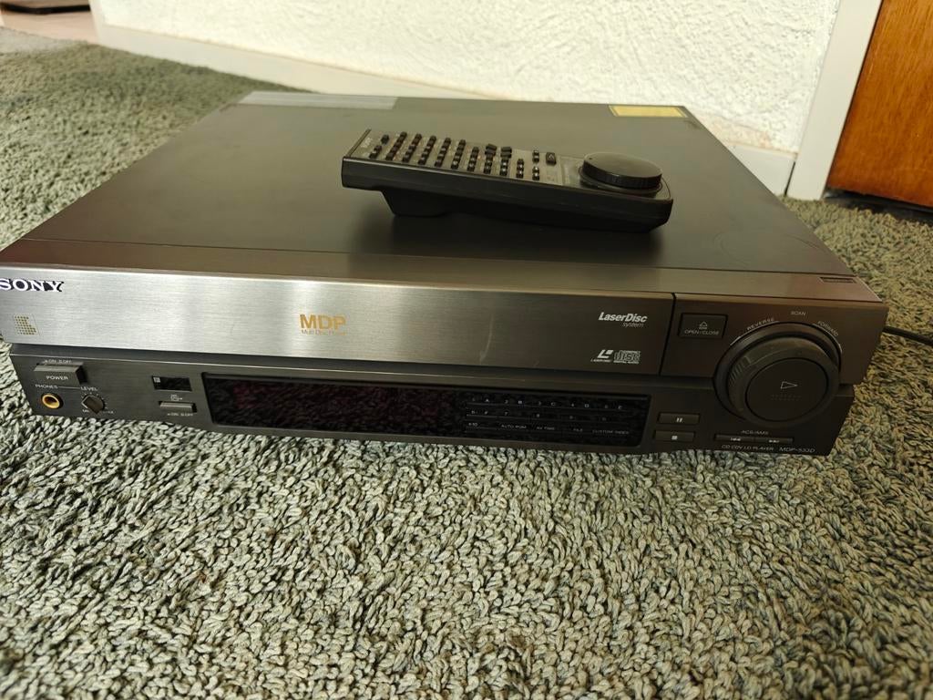Sony MDP-533D LaserDisc/CD-speler met afstandsbediening, Ophalen of Verzenden, Zo goed als nieuw, Overige typen