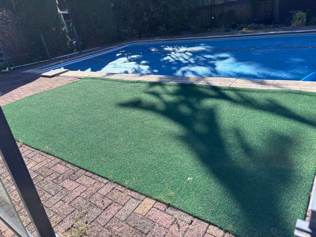 Kunstgras 260x500 cm - Ideaal voor tuin of balkon, Ophalen, Gebruikt, 10 tot 20 m², Kunstgras