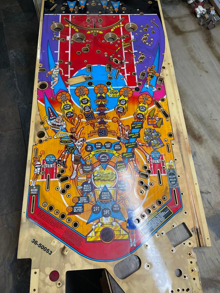 Nba fastbreak speelveld, Ophalen, Zo goed als nieuw