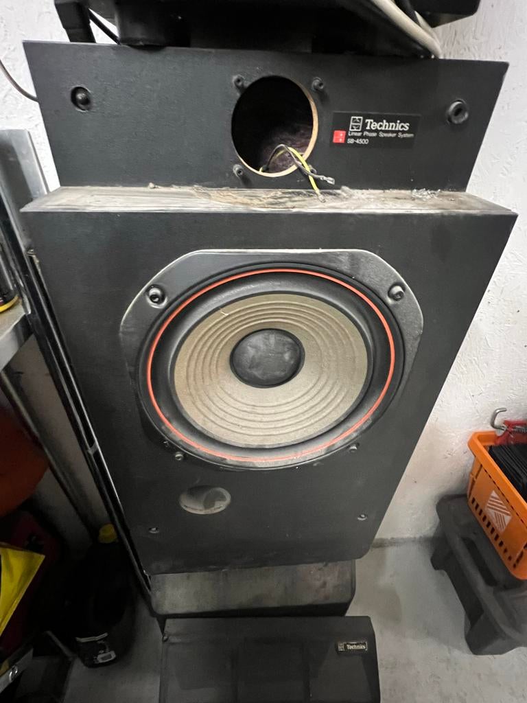 Technics Geluidsspeakers - Krachtig Geluid, Gebruikt, 120 watt of meer, Front, Rear of Stereo speakers, Ophalen