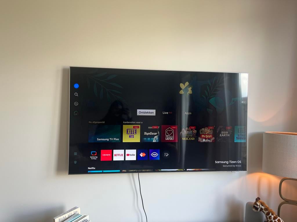 Samsung smart TV 55 inch, Audio, Tv en Foto, Televisies, Ophalen, 50 Hz, Zo goed als nieuw, Samsung