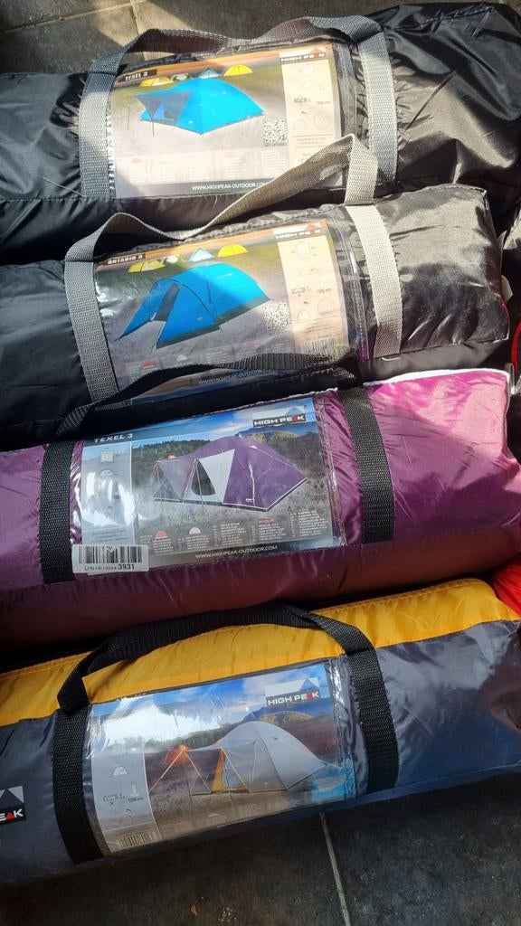 High Peak Festival tent 2, 3, 4, 5, 6 persoons camping, Caravans en Kamperen, Tenten, Ophalen of Verzenden