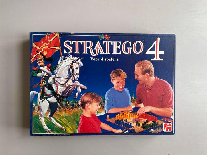 Stratego 4, Hobby en Vrije tijd, Gezelschapsspellen | Bordspellen, Zo goed als nieuw, Drie of vier spelers, Ophalen of Verzenden