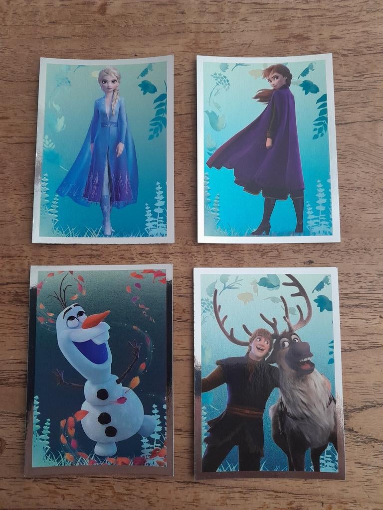 Frozen II Limited Edition trading cards Panini, Ophalen of Verzenden, Zo goed als nieuw, Meerdere kaarten