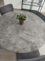 Moderne betonlook eettafel 120) zonder stoelen, Ophalen of Verzenden