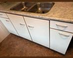 Keukenblok, Ophalen, Gebruikt, Wit, Enkelwandige keuken