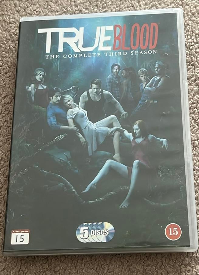 DVD True Blood- Seizoen 3. 5 dvds., Vanaf 16 jaar, Ophalen of Verzenden, Zo goed als nieuw