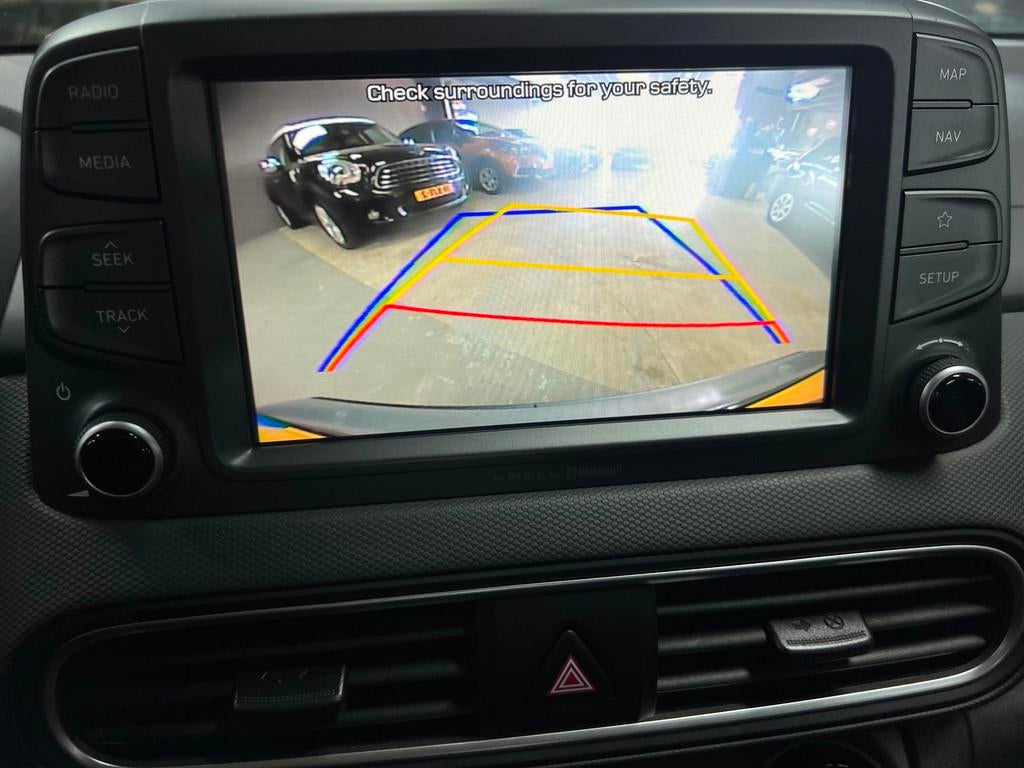 Hyundai Kona 1.0 T-GDI Comfort | CarPlay | Cam | Lane Assist, Voorwielaandrijving, Stof, Gebruikt, Euro 6