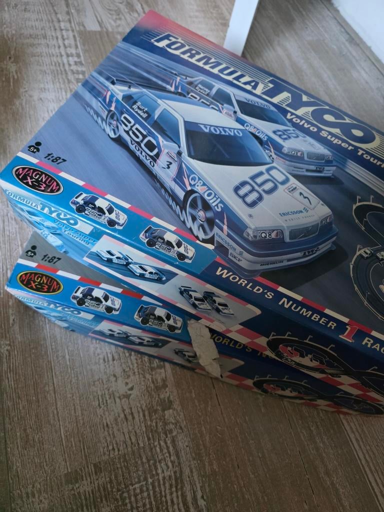 Tyco Formula Volvo Super Touring Racebaan x2, Kinderen en Baby's, Speelgoed | Racebanen, Tyco, Ophalen of Verzenden, Elektrisch