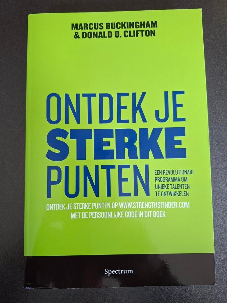 Ontdek Je Sterke Punten, Boeken, Ophalen of Verzenden, Zo goed als nieuw