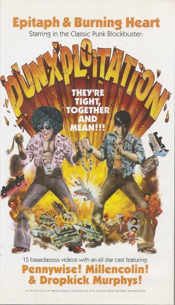 Punxploitation (Epitaph) VHS / Pennywise - Agnostic Front, Cd's en Dvd's, VHS | Documentaire, Tv en Muziek, Vanaf 16 jaar, Verzenden