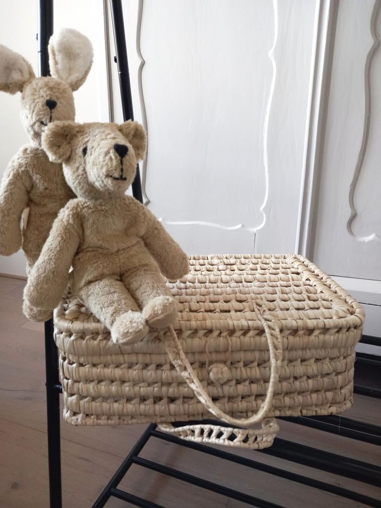 Koffermand van palmblad nieuw!!, Huis en Inrichting, Ophalen of Verzenden, Rechthoekig, Riet, Mand