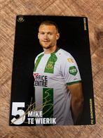 Mike te Wierik - Ajax Spelerskaart, Ophalen of Verzenden, Zo goed als nieuw, Ajax, Spelerskaart