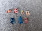 Limonade merken, 7 verschillende speldjes,, Verzenden, Gebruikt, Merk, Speldje of Pin
