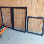 Glas in lood ramen, Ophalen, Gevelraam of Ruit, Gebruikt, Minder dan 80 cm