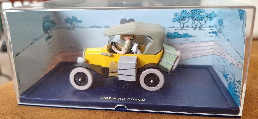 Kuifje miniatuur auto's, Ophalen of Verzenden, Zo goed als nieuw