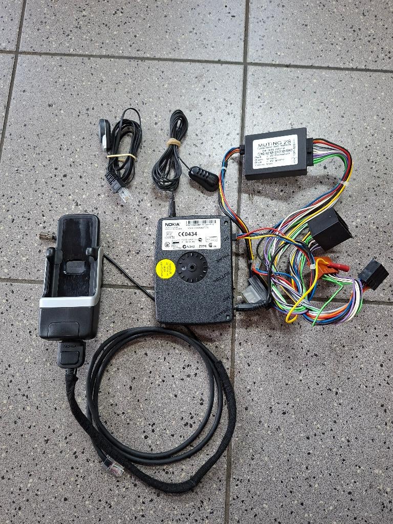 Nokia carkit CR71, Ophalen of Verzenden, Inbouw, Nokia, Complete carkit