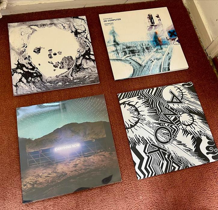 Diverse LP's: Radiohead, Arcade Fire, Atoms for Peace, Cd's en Dvd's, Vinyl | Pop, Zo goed als nieuw, 2000 tot heden, 12 inch