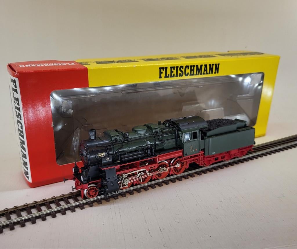 Fleischmann HO stoomsleeptenderloc. 4813,  BR 56.20, G8.2, Hobby en Vrije tijd, Modeltreinen | H0, Verzenden, Fleischmann, Zo goed als nieuw