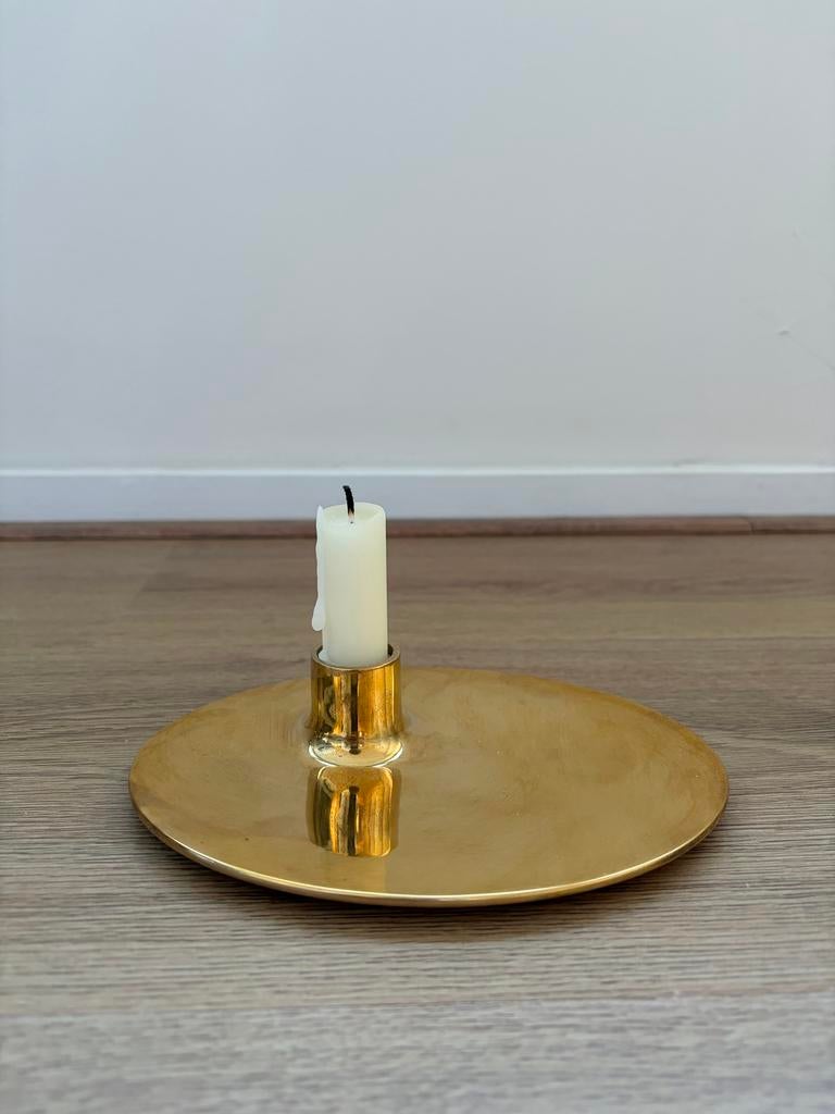 Georg Jensen | Ilse Crawford | messing kandelaar, Ophalen of Verzenden, Koper of Brons