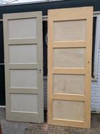 2 paneeldeuren jaren 30 stijl, Doe-het-zelf en Verbouw, Ophalen, Gebruikt, Minder dan 80 cm, Binnendeur