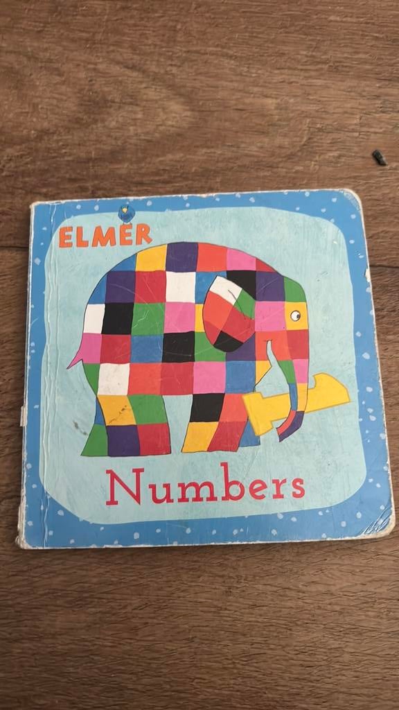 Learn Numbers with Elmer! – ideaal voor jonge kinderen, Ophalen of Verzenden, Zo goed als nieuw