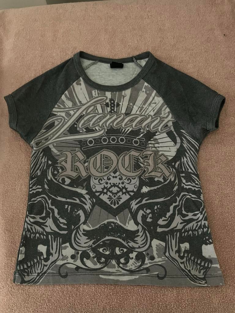 Urban Outfitters Rock T-shirt XS, Kleding | Dames, T-shirts, Ophalen of Verzenden, Korte mouw, Maat 34 (XS) of kleiner, Grijs