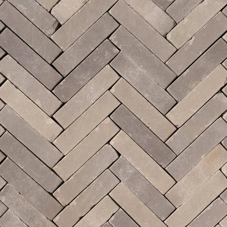 Gebakken Waalformaat Lotis, Tuin en Terras, Tegels en Klinkers, Nieuw, Klinkers, Keramiek, Ophalen