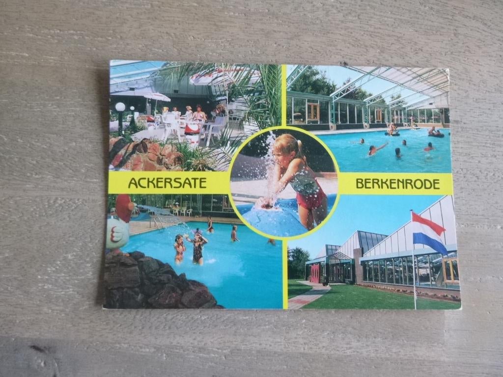 Voorthuizen, recr. centrum Ackersate-Berkenrode/zwembad, Verzenden, 1980 tot heden, Gelopen, Noord-Brabant